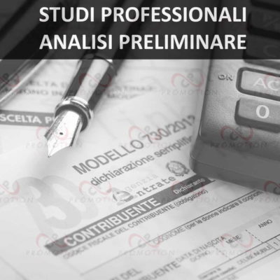 Descrizione della funzione dell'analisi preliminare nella PROMOZIONE DEGLI STUDI PROFESSIONALI